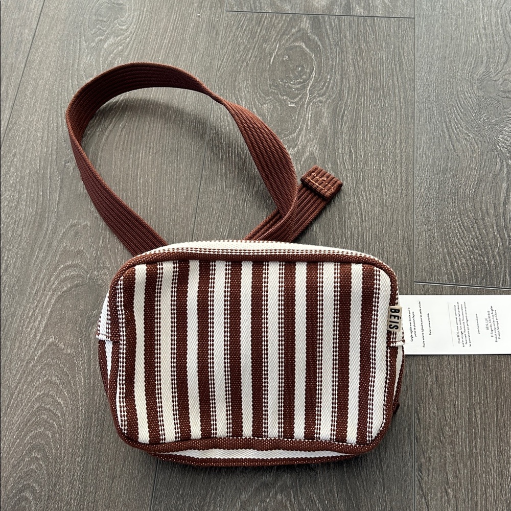 BEIS Belt Bag in Maple Stripe Brand New sold out online LIMITED - Picture 1 of 6